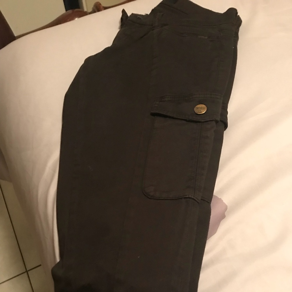 Dark brown jeans